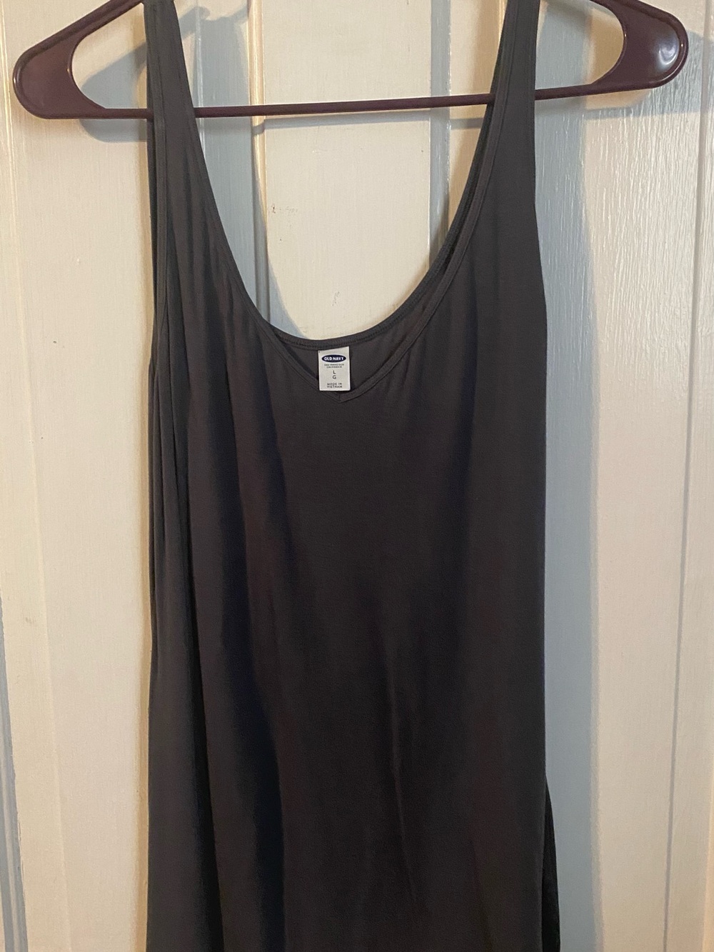 Old Navy greyish Scoop Neck Tank Top